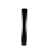 P8659 FIREWARM 5" X 1000MM  BLACK FLUE PIPE
