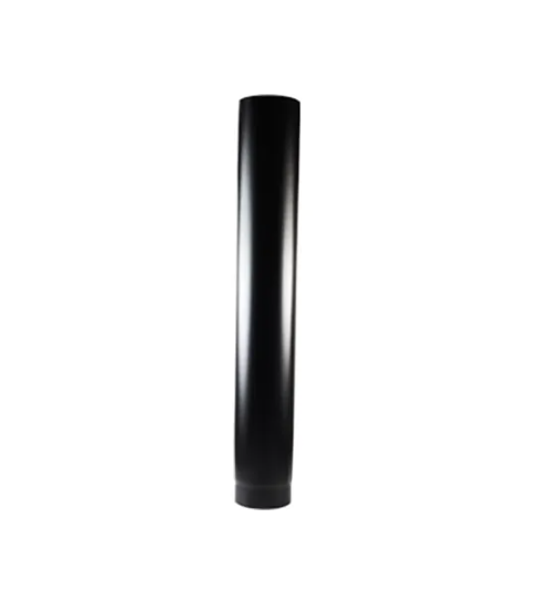 P8659 FIREWARM 5" X 1000MM  BLACK FLUE PIPE