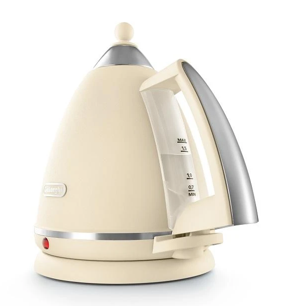 Delonghi Argento Flora Cream Kettle
