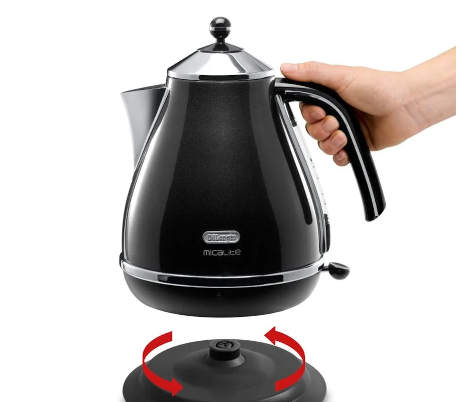 DeLonghi Icona Capitals Kettle | Black | KBOM.3001