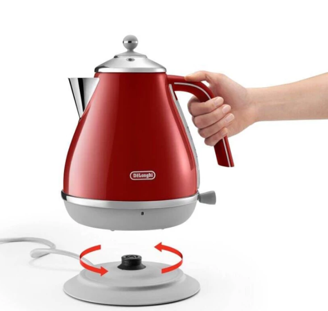 Delonghi Micalite Kettle Red