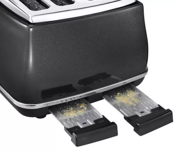 Delonghi Black 4 Slice Toaster
