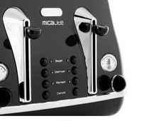 Delonghi Black 4 Slice Toaster