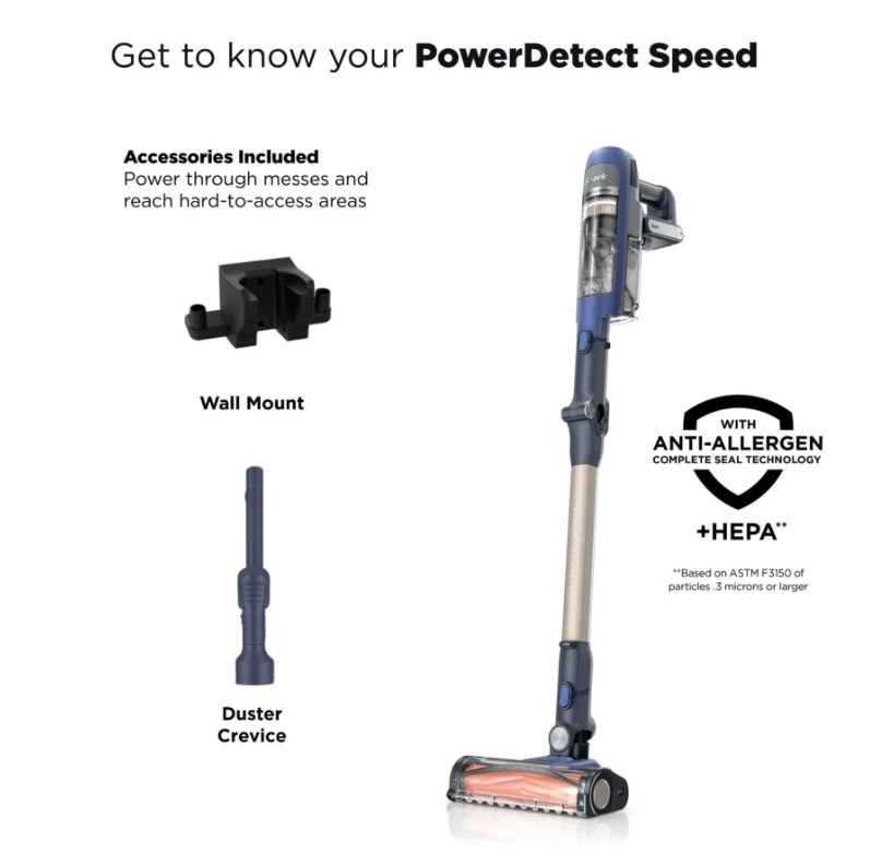 Shark PowerDetect Speed Pet Cordless Vacuum – Ultramarine