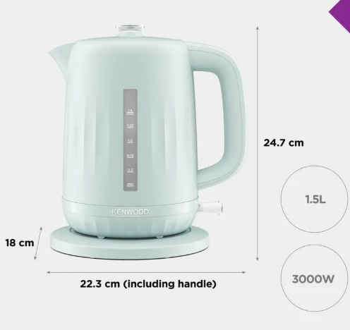 Kenwood Ripple Kettle | Blue