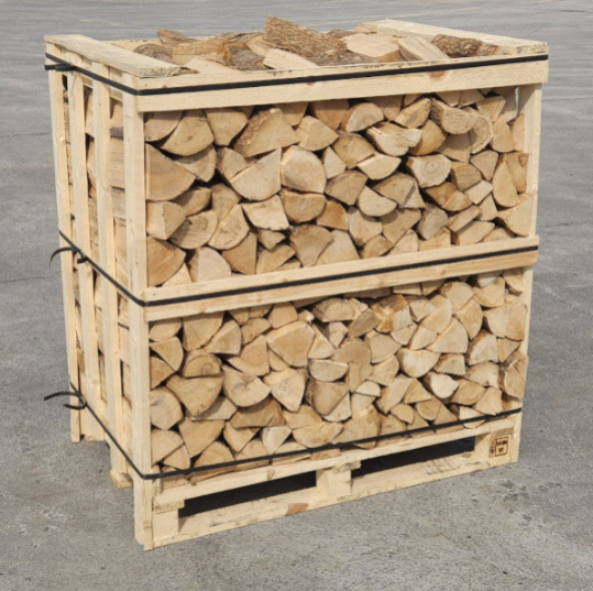 Kiln Dried Firewood Beech Crate 1m3 (3 ROWS)