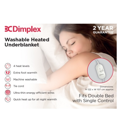 Dimplex Double Underblanket | DUB1012
