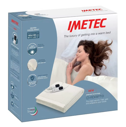 Imetec Double Overblanket Dual Control 16754