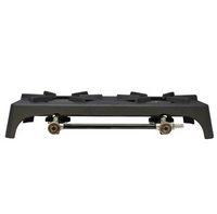 Foker Cast Iron Double Gas Burner Ring | Black
