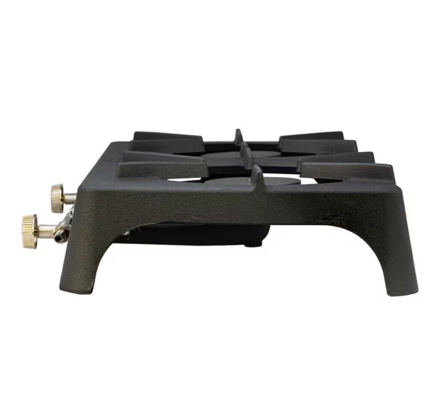 Foker Cast Iron Double Gas Burner Ring | Black