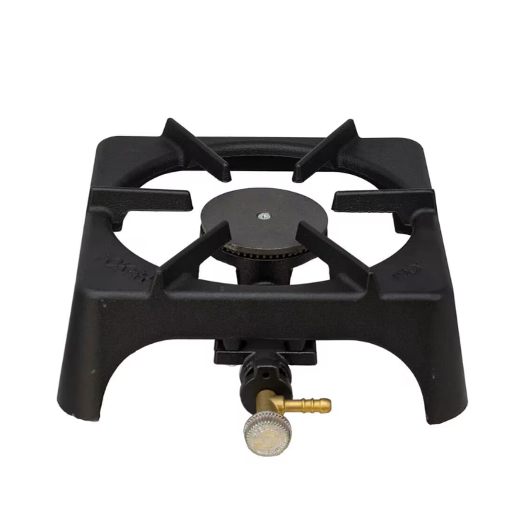 Foker Single Gas Ring Burner | Black