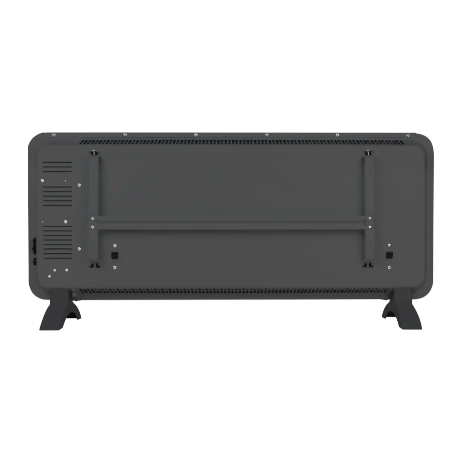 Masterplug Heater 2.0 kW | Glass Panel | Anthracite Grey