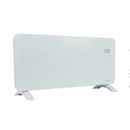 Masterplug Heater 2.0 kW | Glass Panel | Arctic White