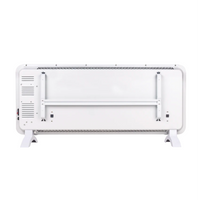 Masterplug Heater 2.0 kW | Glass Panel | Arctic White