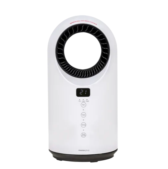 Breeze Smartenergy Bladeless Heater & Fan 1500W White Uk