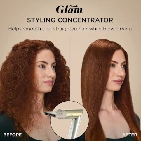 Shark Glam Ceramic & Air Styling and Drying System – HD6041SUK