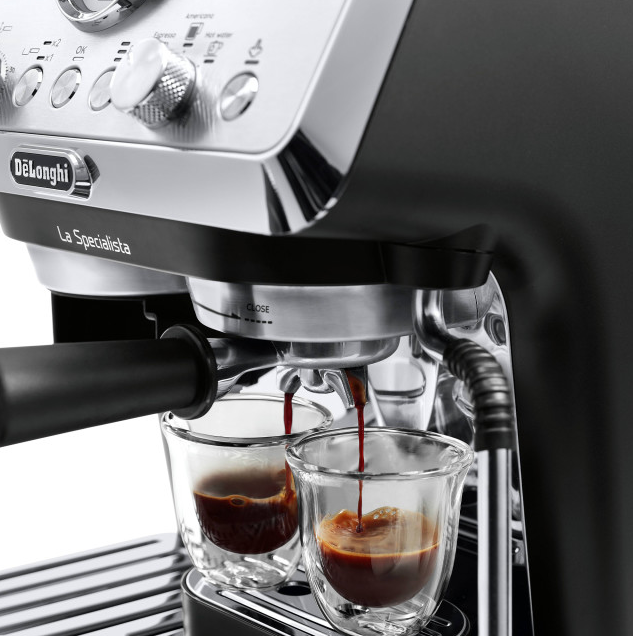 DeLonghi La Specialista Arte Manual Espresso Maker Matte Black | EC9155.MB