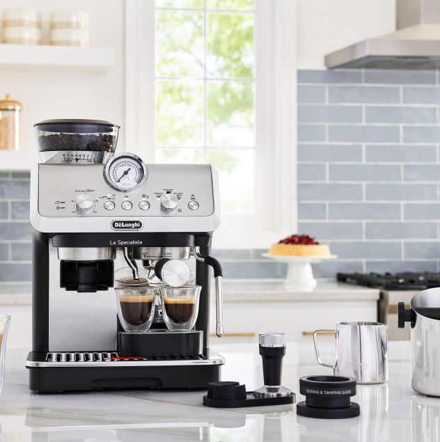 DeLonghi La Specialista Arte Manual Espresso Maker Matte Black | EC9155.MB