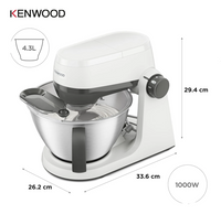 Kenwood Multi Tasker Stand Mixer White KHC30.000WH