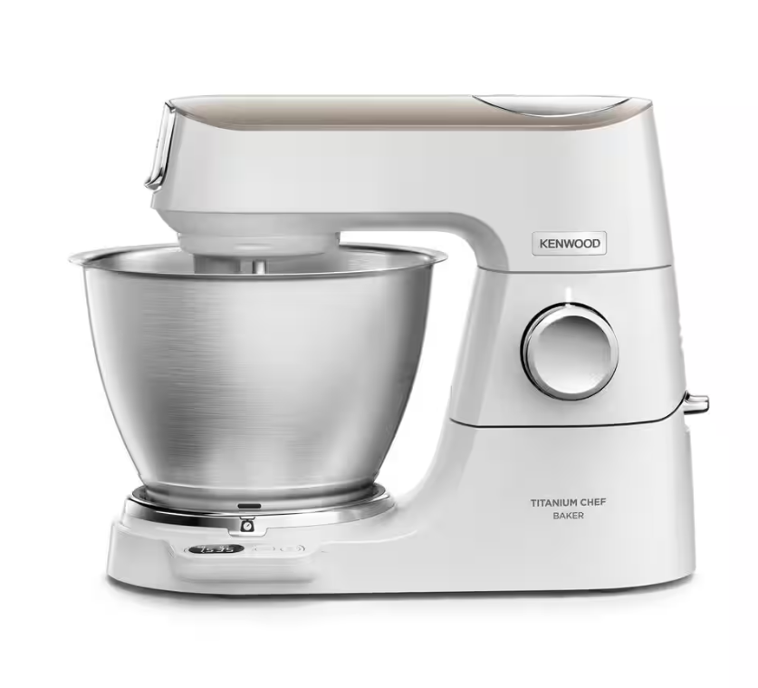 KENWOOD Titanium Chef Baker KVC65.001WH Stand Mixer - White