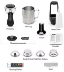 Sage The Bambino Plus | SES500BSS4GUK1 brushed steel