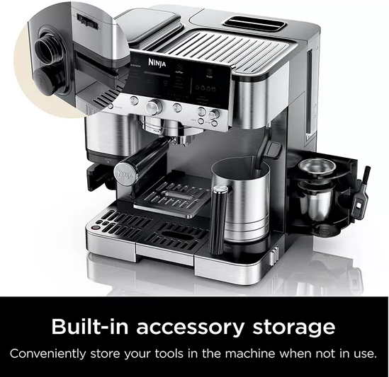Ninja Luxe Café Premier Espresso Machine | ES601UK