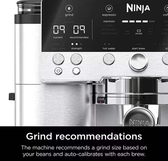 Ninja Luxe Café Premier Espresso Machine | ES601UK