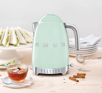Smeg Retro 50's Style 1.7 Litre Kettle | Pastel Green