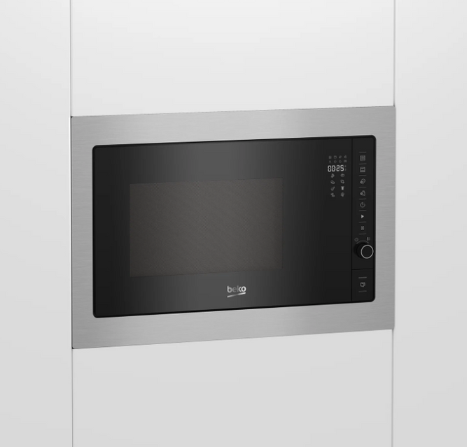 Beko Integrated Microwave With Grill | Steel | BMGB25332BG