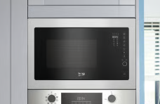 Beko Integrated Microwave With Grill | Steel | BMGB25332BG