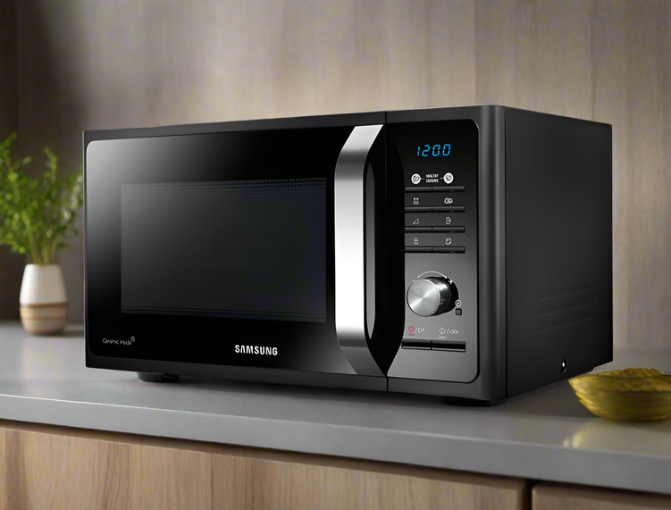 Samsung 23 Litre 800W Freestanding Solo Microwave | Black | MS23F301TAK/EU
