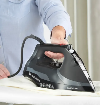 Russell Hobbs 3100W Diamond Elite Steam Iron | Black | 27000