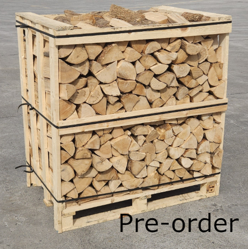 Kiln Dried Ash Crate 1M3 (3 Rows)