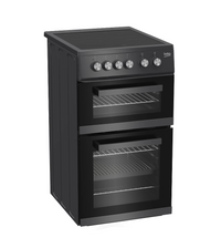 Beko Electric Cooker Black 500mm | KDVC563AK