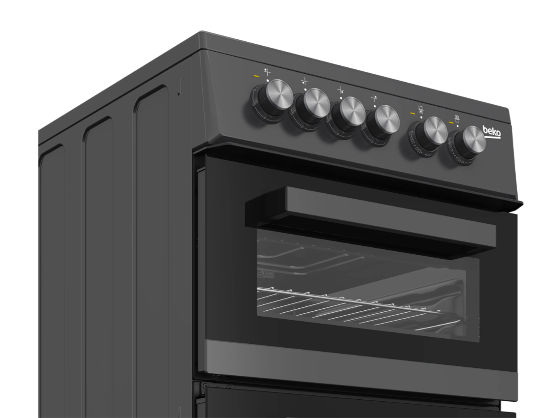 Beko Electric Cooker Black 500mm | KDVC563AK