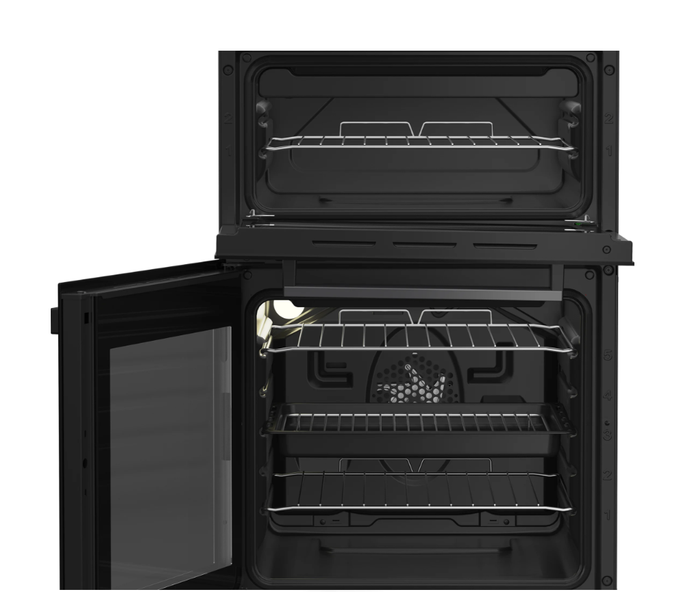 Beko Electric Cooker Black 500mm | KDVC563AK