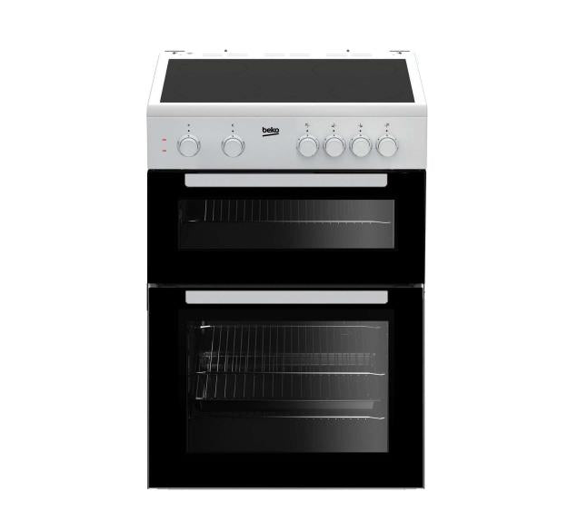 Beko Electric Cooker White 600mm | KTC611W