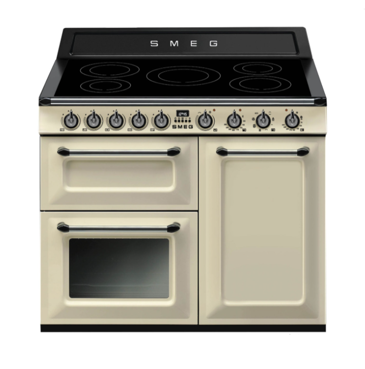 Smeg Victoria 100cm Induction Range Cooker | Cream | TR103IP2