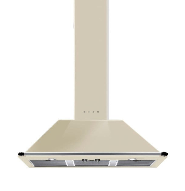 Smeg Victoria 100cm Cooker Hood | Cream | KT100PE