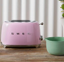 Smeg 50's Retro Style 2 Slice Toaster | Pink