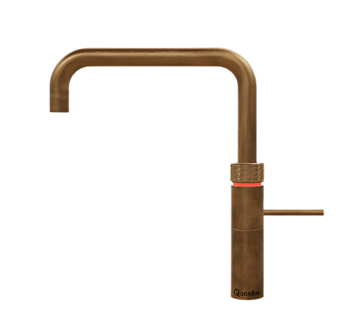 Quooker Combi 2.2 Fusion Square Patinated Brass