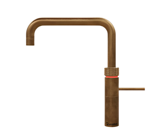 Quooker Pro3 Fusion Square Patinated Brass