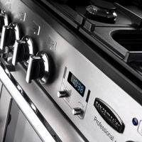 Rangemaster Professional+ 90 Dual Fuel | Stainless Steel | PROP90DFFSS/C