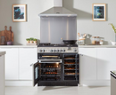 Rangemaster Professional+ 90 Dual Fuel | Stainless Steel | PROP90DFFSS/C