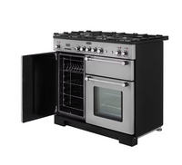 Rangemaster Professional Plus Dual Fuel Range Cooker 100cm | Stainless Steel | PROP100DFFSS/C