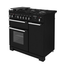 Rangemaster Infusion 90 Dual Fuel | Charcoal Black | INF90DFFCB