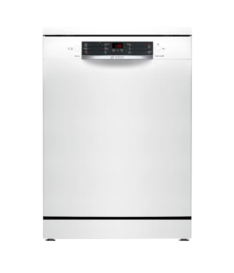 Bosch Freestanding Dishwasher White | SMS26AW08G