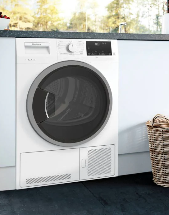 Blomberg Dryer Condenser White 8kg | LTK38020W