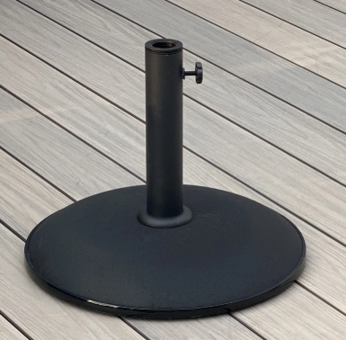 Mercer Parasol Base 15kg MRB-501 | Black