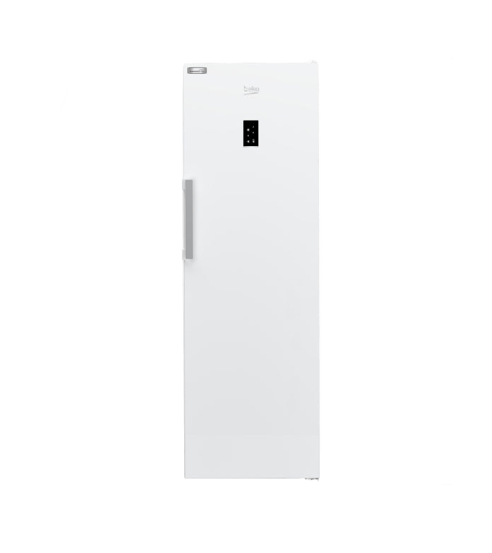 Beko Freestanding Tall Larder Fridge Steel | LNP4686LVPS